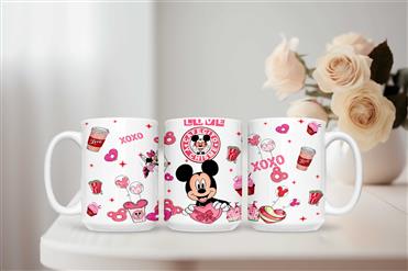 Mickey Love Cafecito y Chisme Xoxo